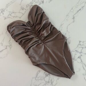 Jade Swim Yara One Piece - Nude Matte - Size XS